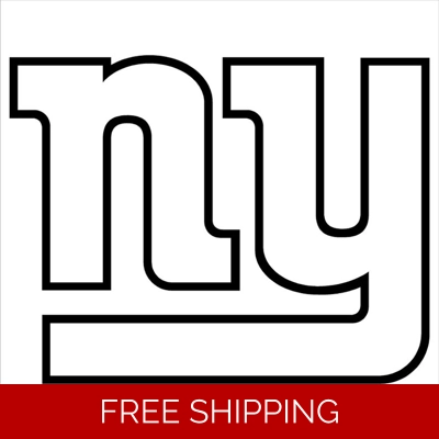 NFL Football New York Giants die cut vinyl decal